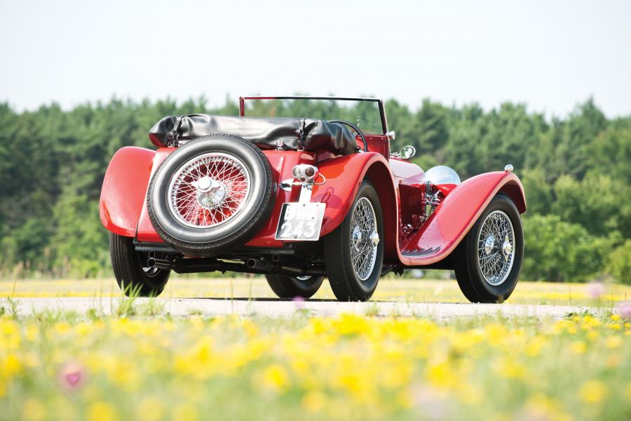  Jaguar SS100 3&frac12;-Litre Roadster 1937 года  (фото 2 из 30)